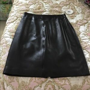 Lamb Leather Skirt NWT Sooo Soft!